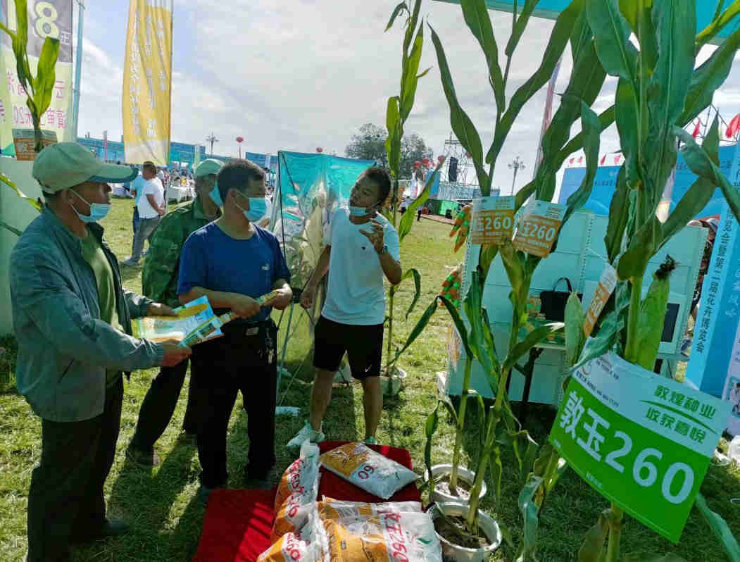 公司一批产品参展第五届酒泉现代种业博览会暨第二届花卉博览会 受到各方客户青睐